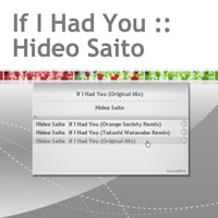 Hideo Saito - If I Had You